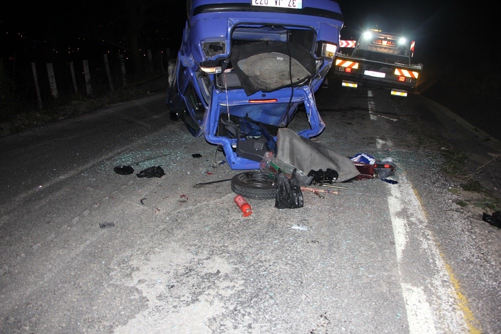 Kastamonu’da trafik kazası: 2 yaralı 