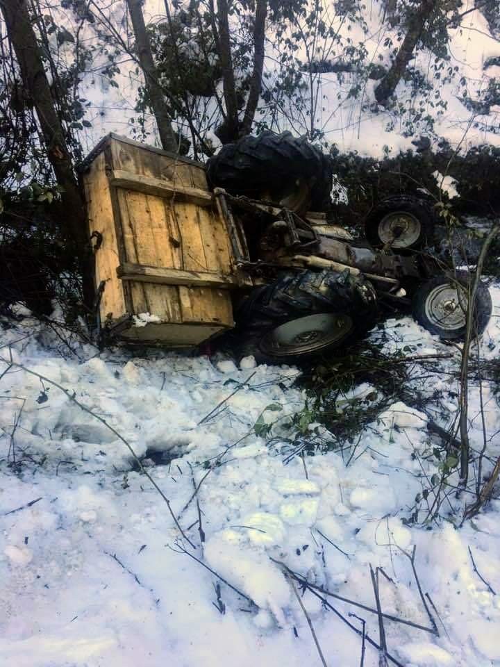 Kastamonu’da traktör devrildi: 1 yaralı 