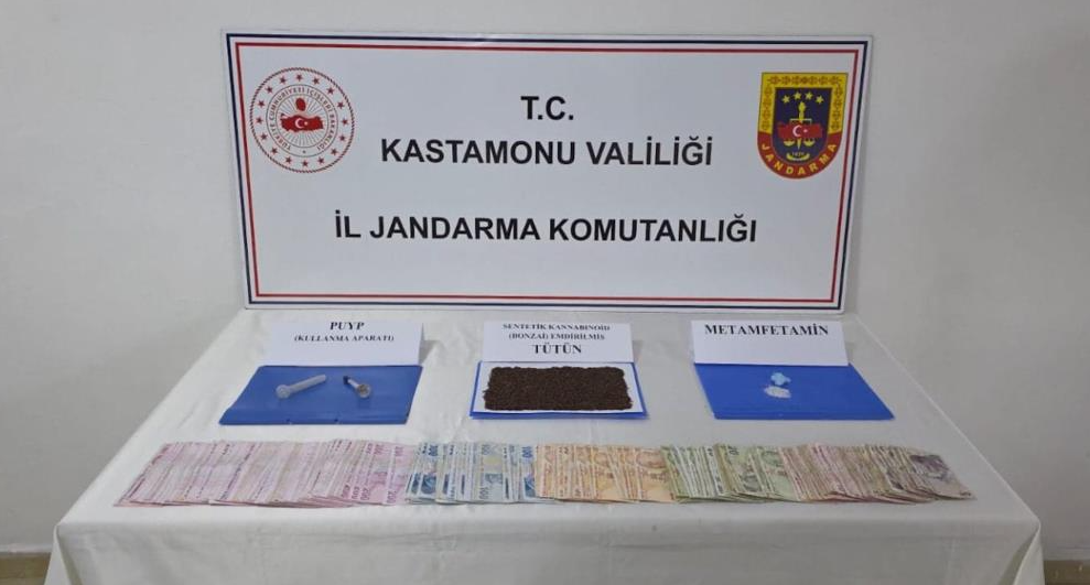 Kastamonu'da uyuşturucu operasyonu