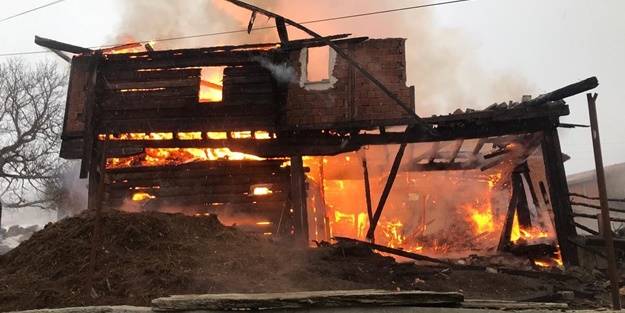 Kastamonu'da yangın!