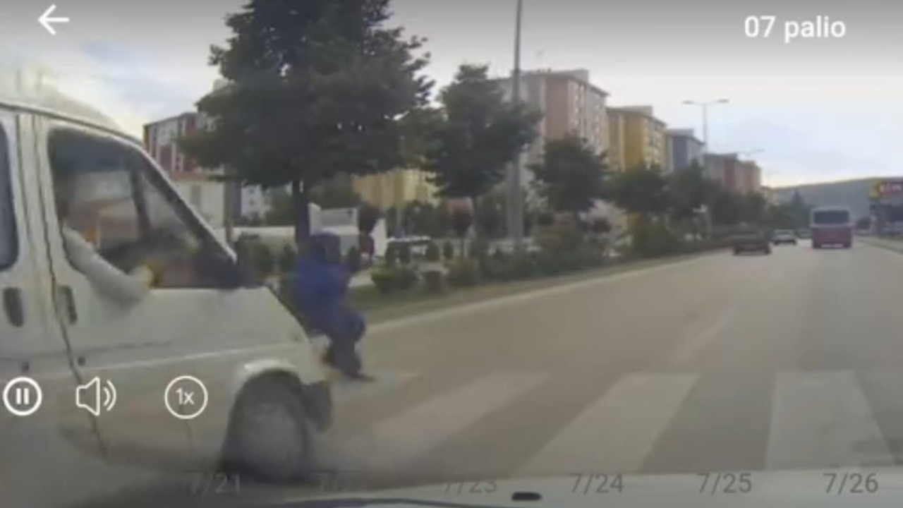 Kastamonu’da yaya geçidinde kaza