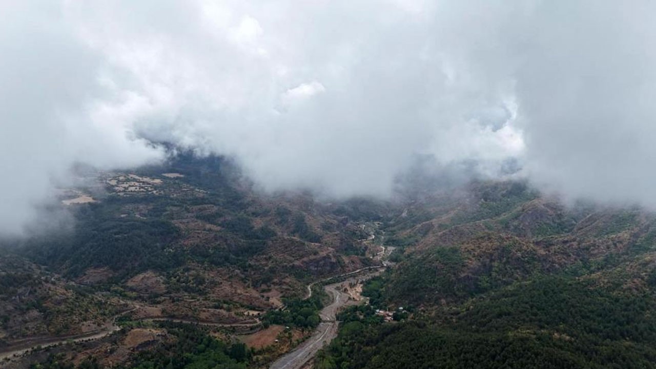 Kastamonu’daki sis görsel şölen sundu