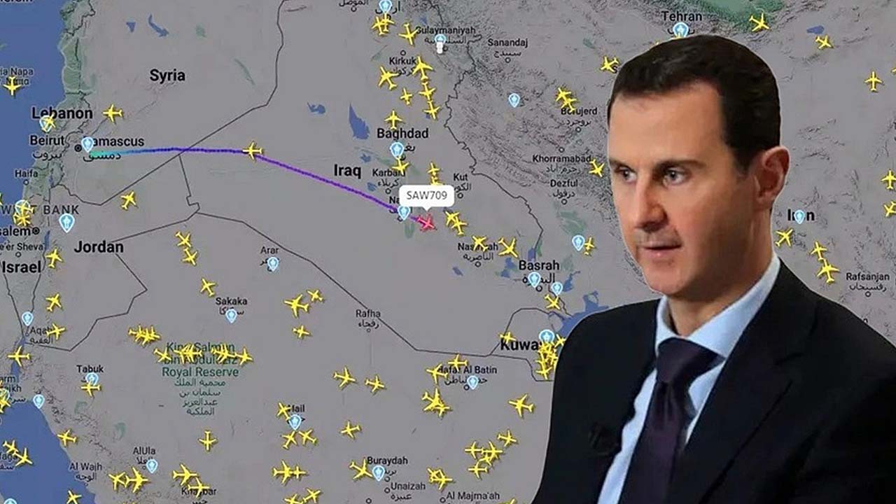 Katar Büyükelçiliği Suriye'nin 'kurtuluşu' kutladı! Halk Esad'ın Kaçışı için bir bir toplandı