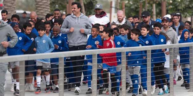 Katar Emiri Âl Sâni’den sürpriz!