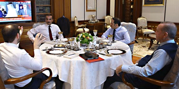 Katar Emiri ile görüştü! Dikkat çeken detay...