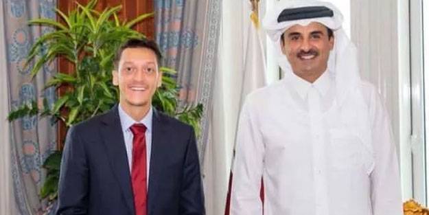 Katar Emiri, Mesut Özil'i kabul etti
