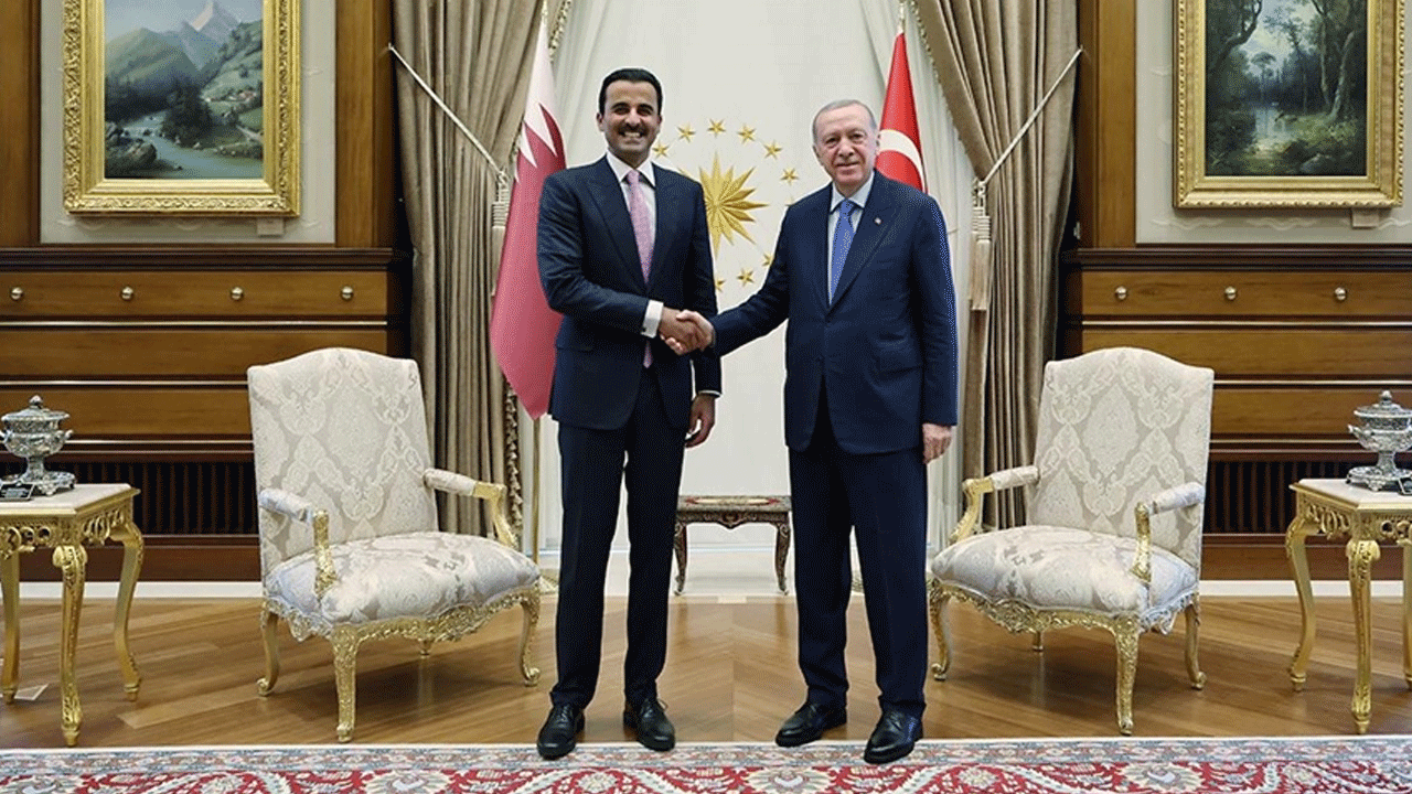 Katar Emiri Al Sani'den Erdoğan hamlesi