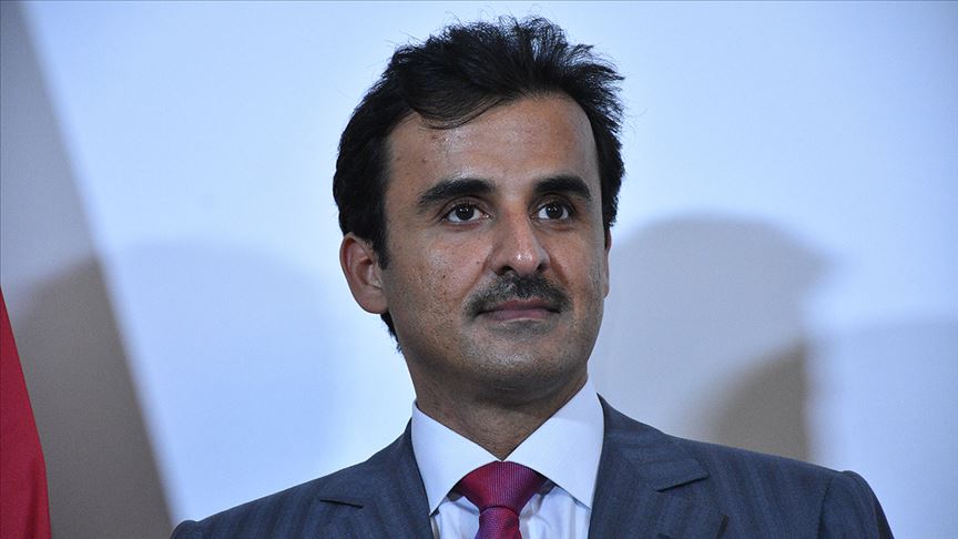 Katar Emiri Şeyh Temim: Katar ihtiyaç halindeki ülkelere koşulsuz ekonomik yardım yapıyor