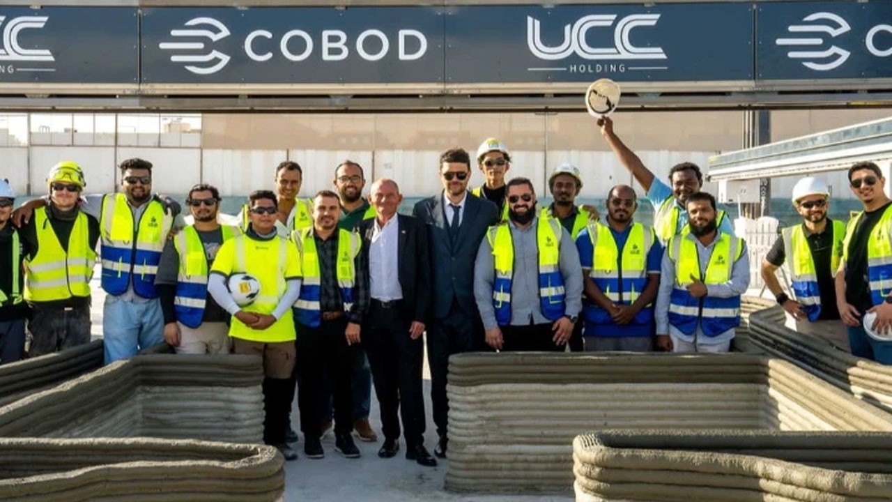 Katar tarihin en büyük 3D yapısı basıldı diyerek duyurdu! İki dev okul yaptı! Rekor kırdı