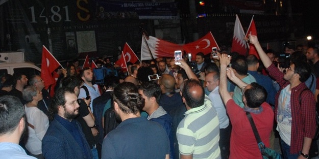 Katar'a Türkiye'den destek!
