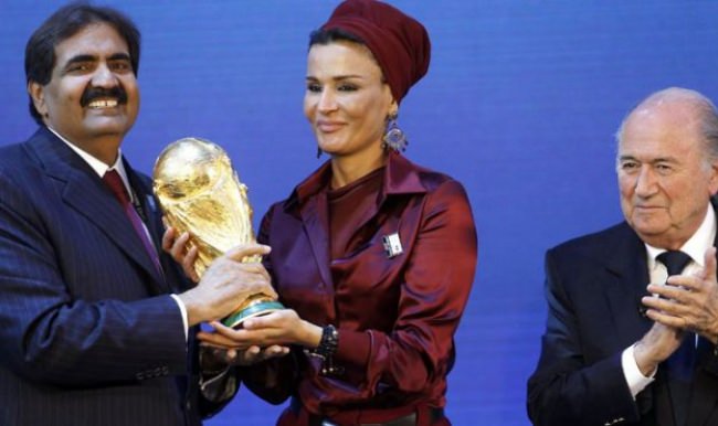 Katar'da çadır skandalı