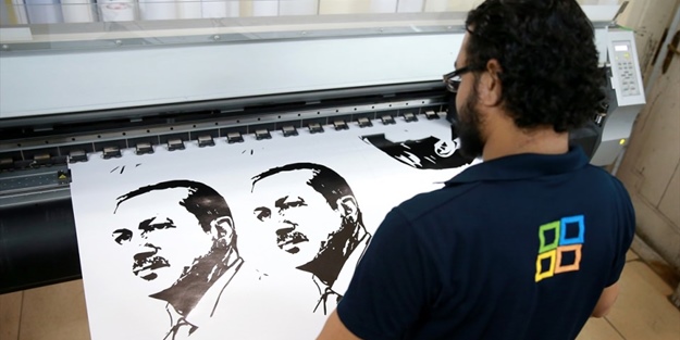 Katar'da Cumhurbaşkanı Erdoğan'a sevgi seli