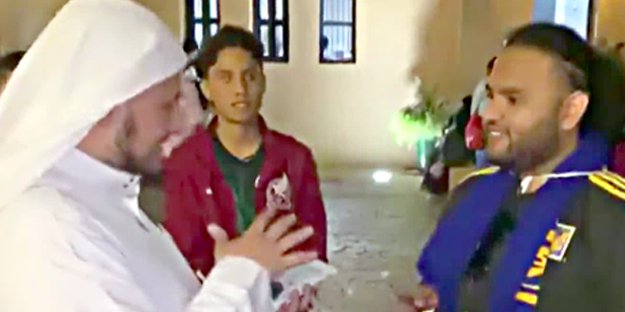 Katar’daki şölende en büyük mutluluk...