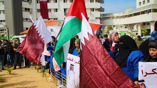 Katar'dan Gazze'deki 50 bin aileye nakdi yardım