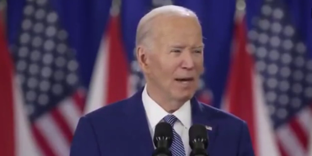 Katil Biden’a sanki Allah söyletti! Gaf görünümlü gerçek