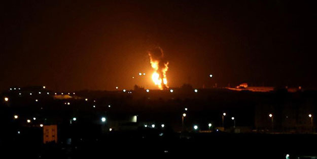 Katil devletin saldırısında 20 Filistinli şehit oldu