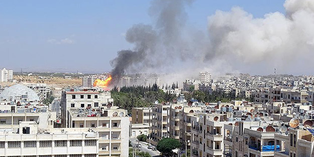 Katil Esed, ateşkesi hiçe sayarak İdlib'e saldırdı! Ölüler var