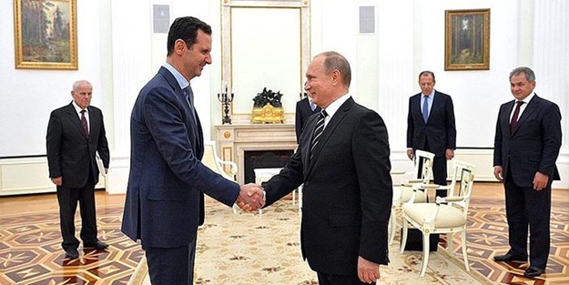 Suriye’nin anahtarını Putin’e verdi