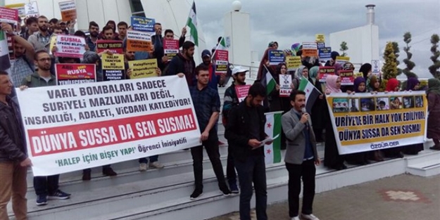 Kocaeli, Halep için ayaklandı!