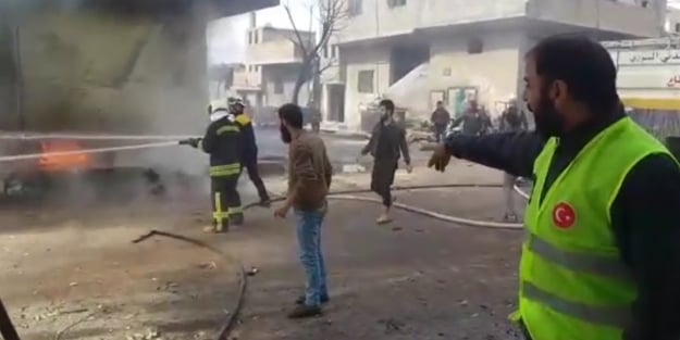 Katil Esed ve Rusya, Türk yardım derneğinin yakınlarını vurdu! Çok sayıda ölü ve yaralı var