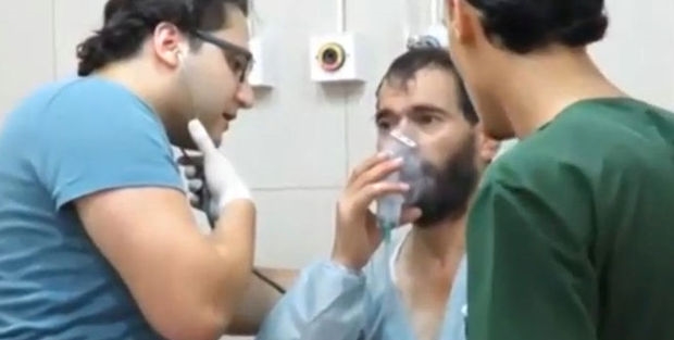 Katil esed yine klor gazı attı