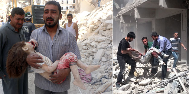 Katil Esed yine sivilleri vurdu