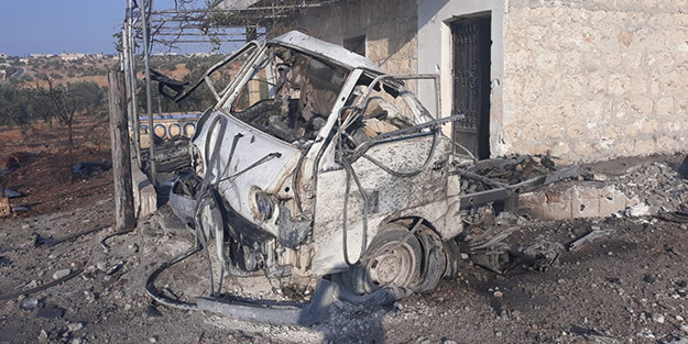 Katil Esed'den Halep'e saldırı! Yaralılar var