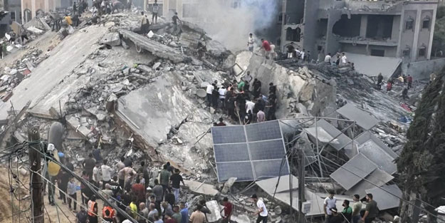 Katil İsrail Cibaliye Mülteci Kampı’nı vurdu: 6 şehit