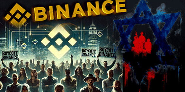 Katil İsrail istedi! Bitcoin şirketi Binance Filistinlilerin tüm varlıklarına el koydu