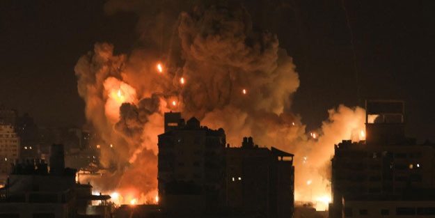 Katil İsrail katliam yaptı! Çok sayıda Filistinli şehit oldu