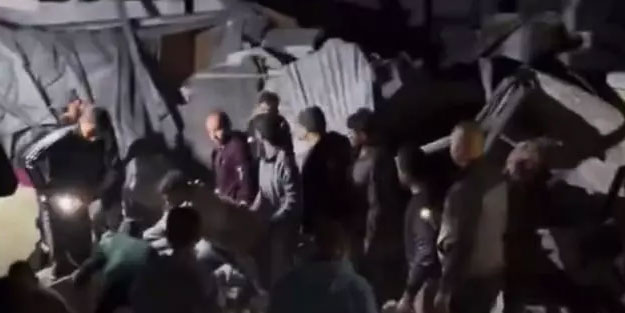 Katil İsrail katliam yaptı! Nuseyrat'ta çok sayıda şehit ve yaralı var