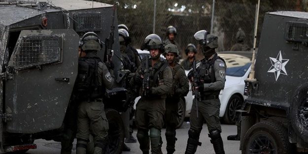 Katil İsrail ordusu baskın düzenledi