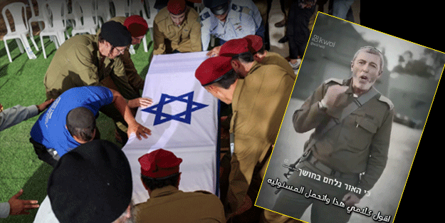 Katil İsrail ordusunda görevli General: "Büyük bir lanete uğramış durumdayız."