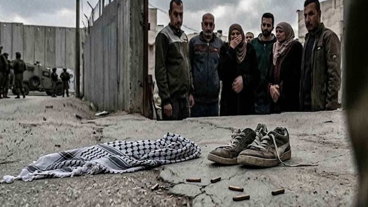Katil İsrail ordusundan bir vahşet daha! Batı Şeria'da Filistinli genci kurşuna dizdiler