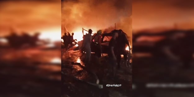 Katil İsrail Refah'ta sivillerin kaldığı çadırı vurdu! En az 100 şehit...