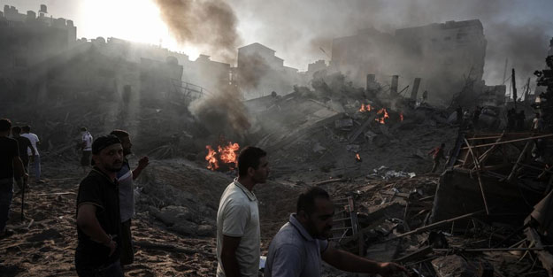 Katil İsrail Türk-Filistin Dostluk Hastanesi'ni hedef aldı! Dışişleri'nden sert tepki