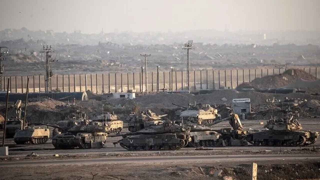 Katil İsrail'den Gazze'de alçak hamle! Filistin topraklarını adım adım gasp ediyorlar!