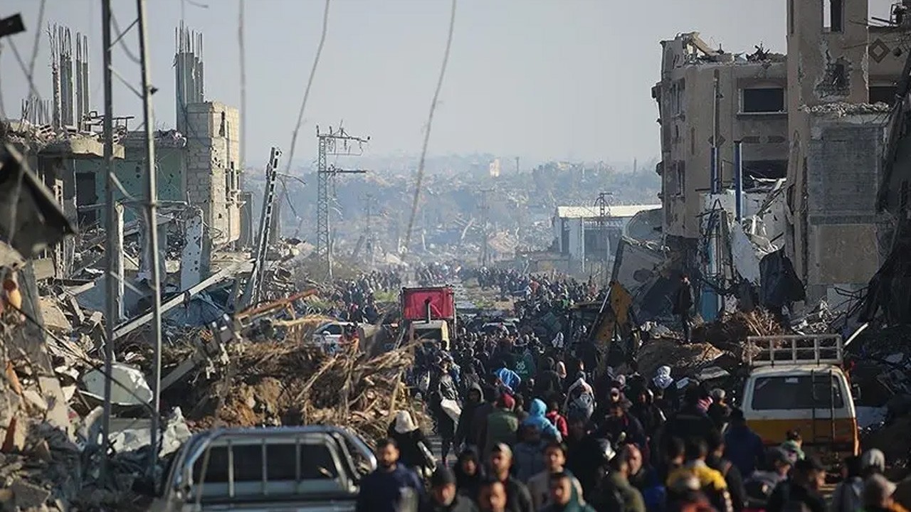 Katil İsrail'den 'Gazzeliler için sürgün planı'