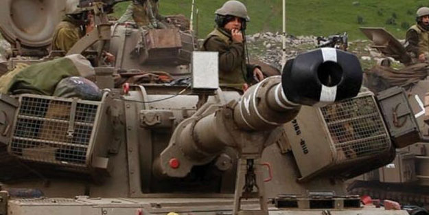 Katil İsrail’den Gazze'ye topçu ateşi