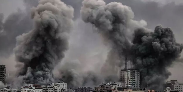 Katil İsrail'in saldırılarında 13 Filistinli şehit oldu!