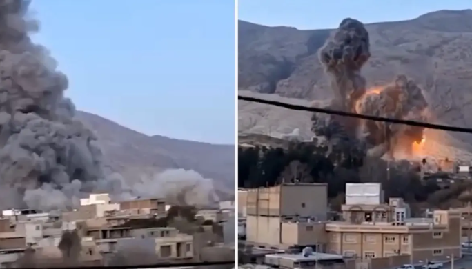 Katil İsrail'in vahşeti devam ediyor: Devrim Muhafızları karargahına hain saldırı