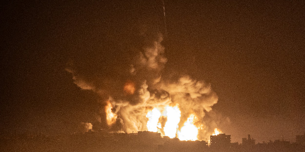 Katil İsrail'in vurmadığı bir orası kalmıştı!