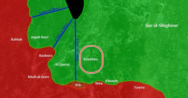 Katil rejim Kinsibba'yı ele geçirdi