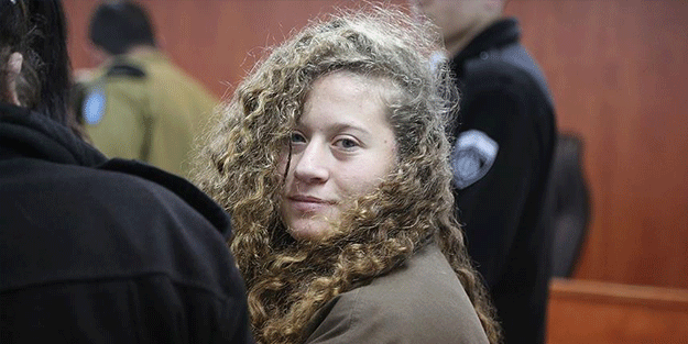 Katil sürüsü "Filistinli cesur kız"ı gözaltına aldı