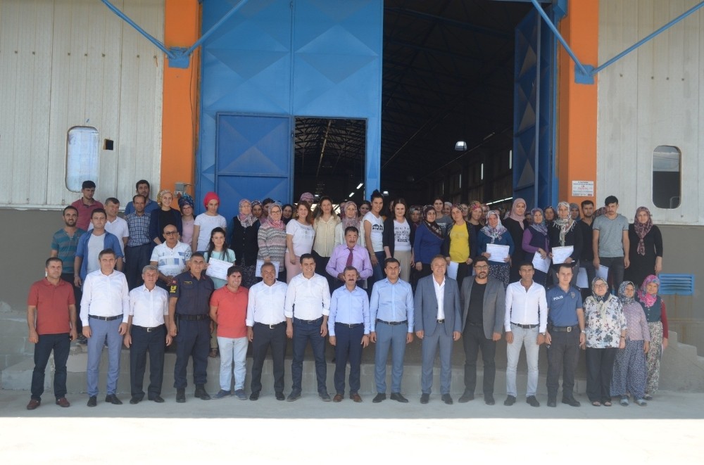 Katıldıkları kurs iş sahibi yaptı 
