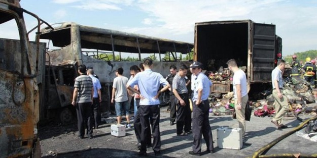 Katliam gibi kaza: 38 ölü