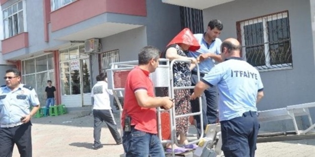 Katliam yapacaktı bomba elinde patladı