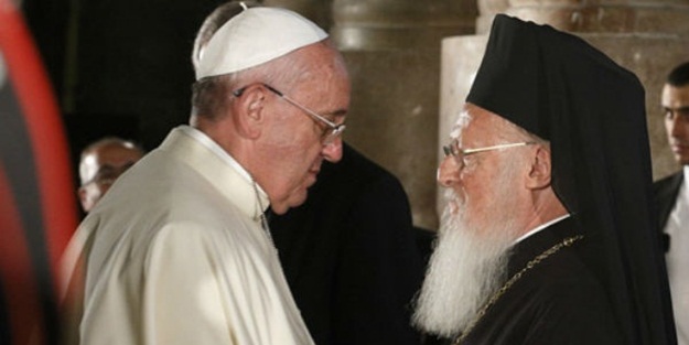 Katolik ve Ortodoks liderleri görüştü