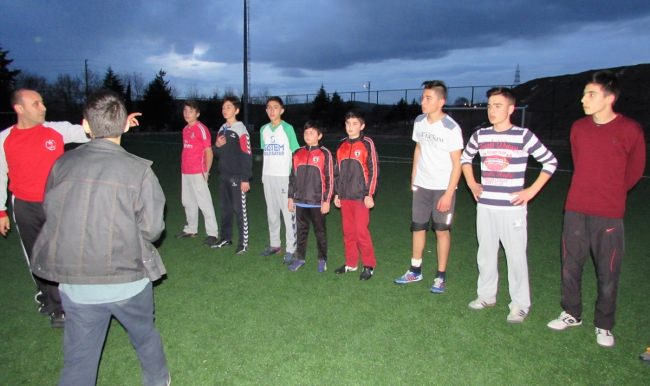 Kavak'ta yaz spor futbol kursları