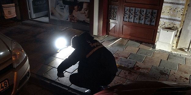 Kavga ihbarına gitti! Polis bacağından vuruldu